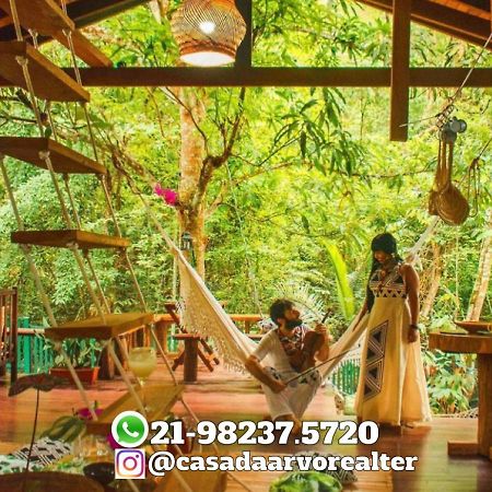 Casa Da Arvore, Sonho Na Amazonia, 2Min A Pe Da Praia 알테르 두 차오 외부 사진