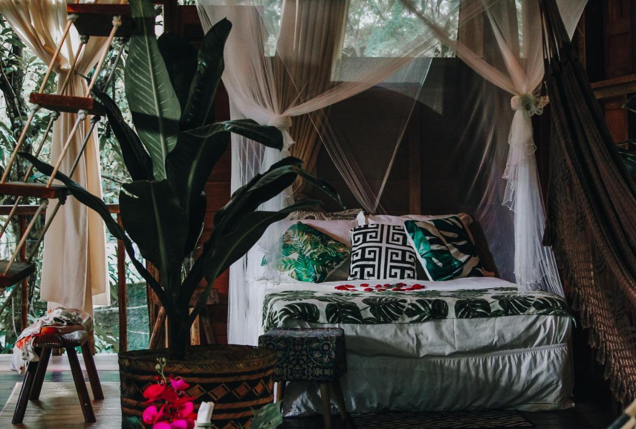 Casa Da Arvore, Sonho Na Amazonia, 2Min A Pe Da Praia 알테르 두 차오 외부 사진