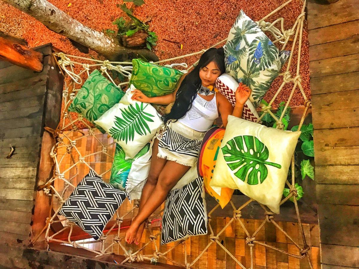 Casa Da Arvore, Sonho Na Amazonia, 2Min A Pe Da Praia 알테르 두 차오 외부 사진