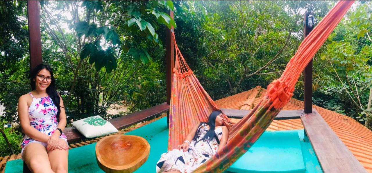 Casa Da Arvore, Sonho Na Amazonia, 2Min A Pe Da Praia 알테르 두 차오 외부 사진